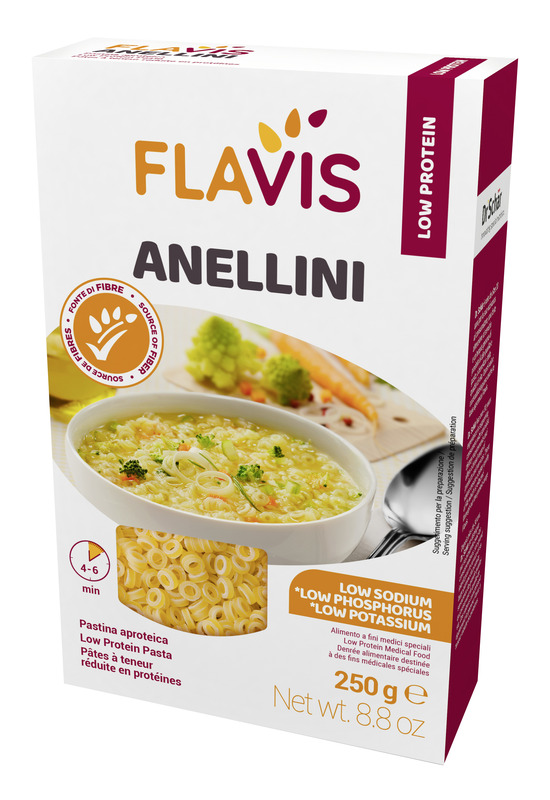 FLAVIS ANELLINI APROTEICI 250 G - Farmacia Dott. Pasquale Russo