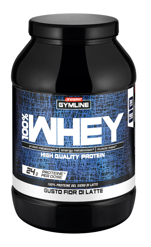 GYMLINE 100% WHEY CONCENTRATE LATTE 900 G - Farmacia Dott. Pasquale Russo