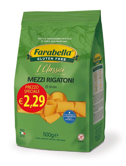 FARABELLA MEZZI RIGATONI 500 G PROMO - Farmacia Dott. Pasquale Russo