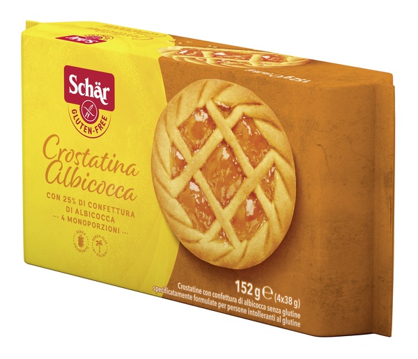 SCHAR CROSTATINA CON CONFETTURA DI ALBICOCCA 4 MONOPORZIONI DA 35 G - Farmacia Dott. Pasquale Russo