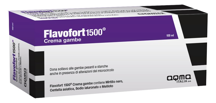 FLAVOFORT 1500 CREMA GAMBE 100 ML - Farmacia Dott. Pasquale Russo