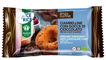 RICE&RICE CIAMBELLINE CON GOCCE DI CIOCCOLATO 4 X 45 G - Farmacia Dott. Pasquale Russo