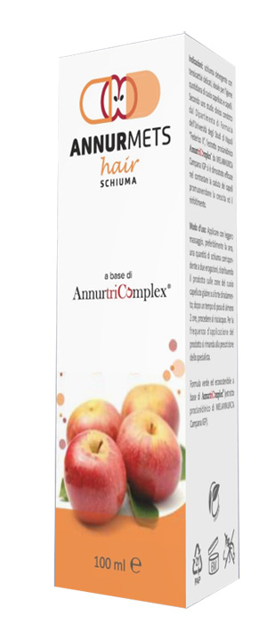 ANNURMETS HAIR SCHIUMA 100 ML - Farmacia Dott. Pasquale Russo