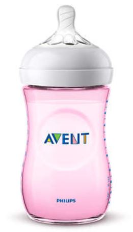 AVENT BIBERON NATURAL PP 260ML ROSA SINGLE PACK - Farmacia Dott. Pasquale Russo
