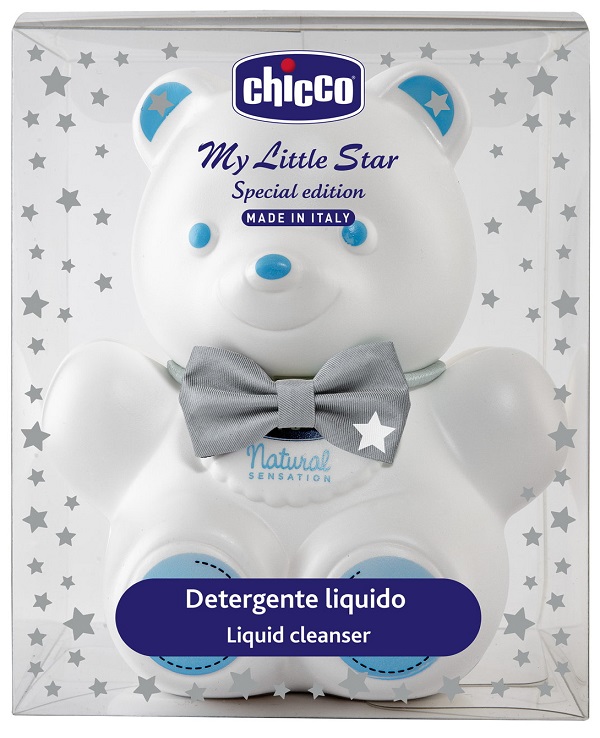 CHICCO COSMETICI NATURAL SENSATION DETERGENTE ORSO STARS - Farmacia Dott. Pasquale Russo