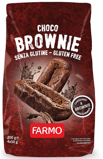 FARMO CHOCO BROWNIE 4 X 50 G - Farmacia Dott. Pasquale Russo