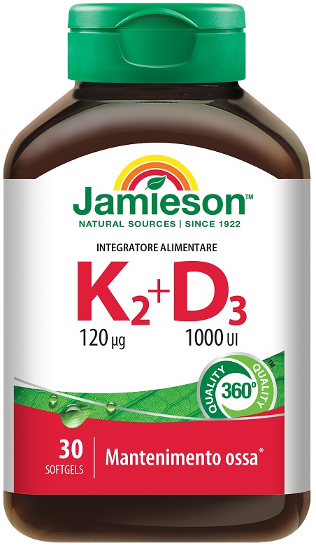 JAMIESON K2+D3 30 PERLE - Farmacia Dott. Pasquale Russo