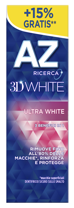 AZ 3D WHITE ULTRA WHITE DENTIFRICIO 75 ML - Farmacia Dott. Pasquale Russo