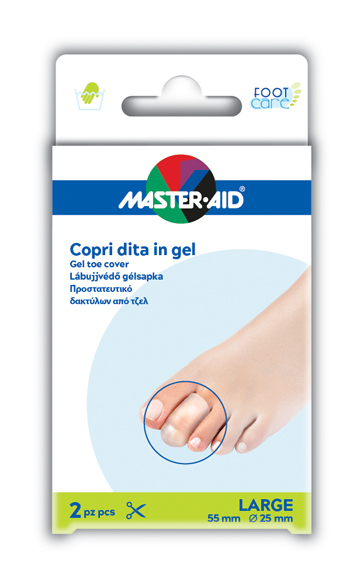 COPRI DITA MASTER-AID FOOTCARE IN GEL LARGE 2 PEZZI C2 - Farmacia Dott. Pasquale Russo
