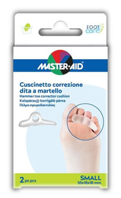 CORRETTORE DITA A MARTELLO MASTER-AID FOOTCARE SMALL 2 PEZZI C12 - Farmacia Dott. Pasquale Russo