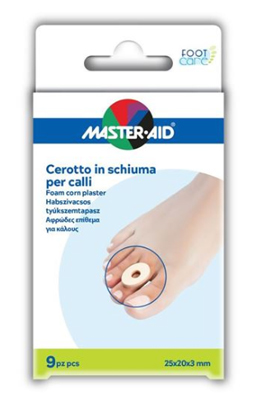 CEROTTO CALLI MASTER-AID FOOTCARE IN SCHIUMA PU 3 MM 9 PEZZI B9 - Farmacia Dott. Pasquale Russo