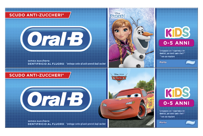 ORALB KIDS DENTIFRICIO FROZEN 0-5 ANNI - Farmacia Dott. Pasquale Russo
