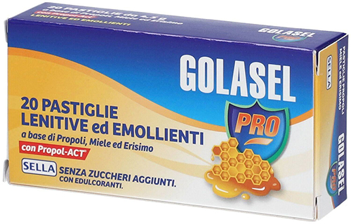 GOLASEL PRO 20 PASTIGLIE MIELE - Farmacia Dott. Pasquale Russo