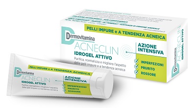 DERMOVITAMINA ACNECLIN IDROGEL ATTIVO AZIONE INTENSIVA 40 ML - Farmacia Dott. Pasquale Russo