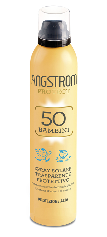 ANGSTROM PROTECT 50 BAMBINI SPRAY SOLARE TRASPARENTE 250 ML - Farmacia Dott. Pasquale Russo