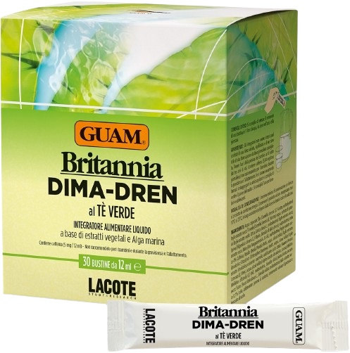 GUAM BRITANNIA DIMA DREN 30 BUSTINE DA 12 ML - Farmacia Dott. Pasquale Russo