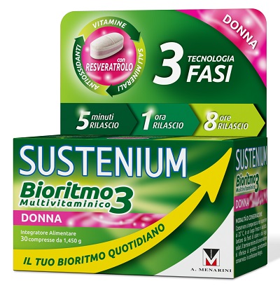SUSTENIUM BIORITMO3 DONNA ADULTA 30 COMPRESSE - Farmacia Dott. Pasquale Russo
