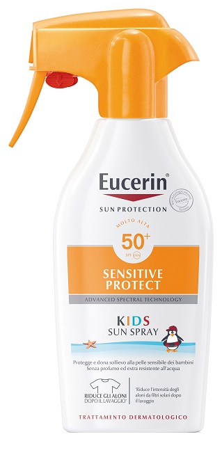 EUCERIN SUN PROTECTION SPF 50+ SENSITIVE PROTECT KIDS SUN SPRAY 300 ML - Farmacia Dott. Pasquale Russo