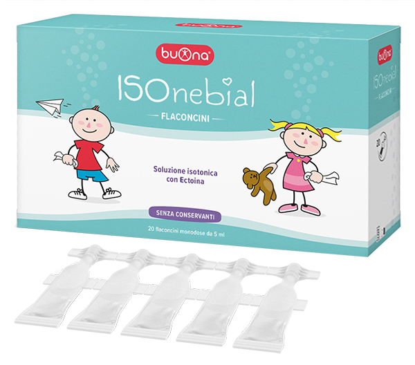 ISONEBIAL FLACONCINI SOLUZIONE ISOTONICA 0,9% CON AGGIUNTA DI ECTOINA 20X5 ML - Farmacia Dott. Pasquale Russo