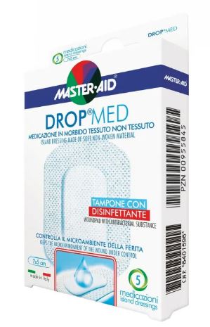 MEDICAZIONE MASTER-AID DROP MED 10 X 10 CM 5 PEZZI - Farmacia Dott. Pasquale Russo