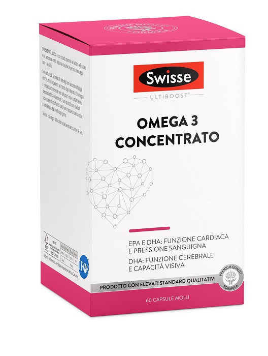 SWISSE OMEGA 3 CONCENTRATO 60 CAPSULE MOLLI DA 2440 MG - Farmacia Dott. Pasquale Russo