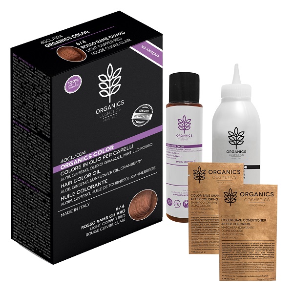 ORGANICS PHARM ORGANICS COLOR 6/4 ROSSO RAME CHIARO - Farmacia Dott. Pasquale Russo