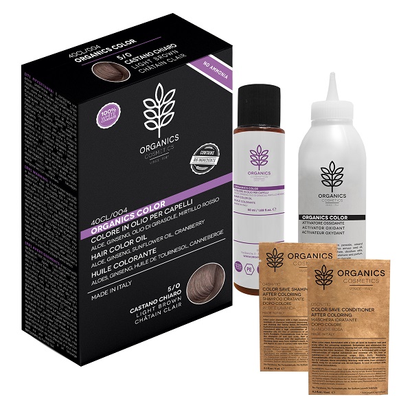 ORGANICS PHARM ORGANICS COLOR 5/0 CASTANO CHIARO - Farmacia Dott. Pasquale Russo