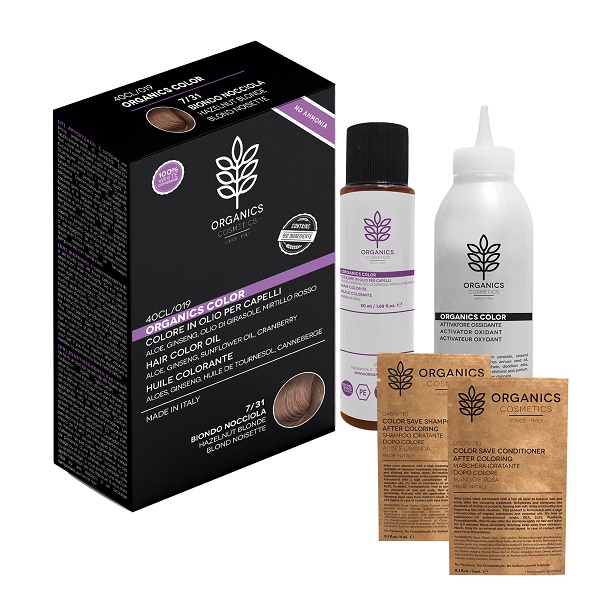 ORGANICS PHARM ORGANICS COLOR 7/31 BIONDO NOCCIOLA - Farmacia Dott. Pasquale Russo