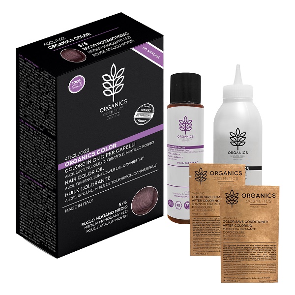 ORGANICS PHARM ORGANICS COLOR 5/5 ROSSO MOGANO MEDIO - Farmacia Dott. Pasquale Russo