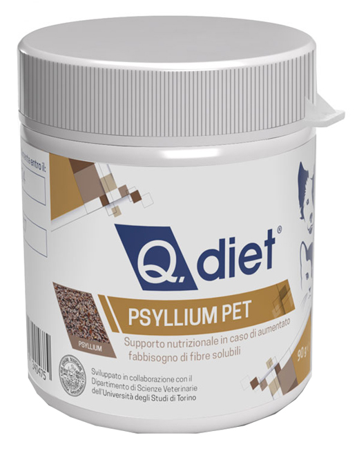 Q DIET PSYLLIUM PET POLVERE 90 G - Farmacia Dott. Pasquale Russo