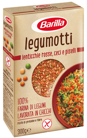 BARILLA LEGUMOTTI LENTICCHIE ROSSE CECI PISELLI 300 G - Farmacia Dott. Pasquale Russo