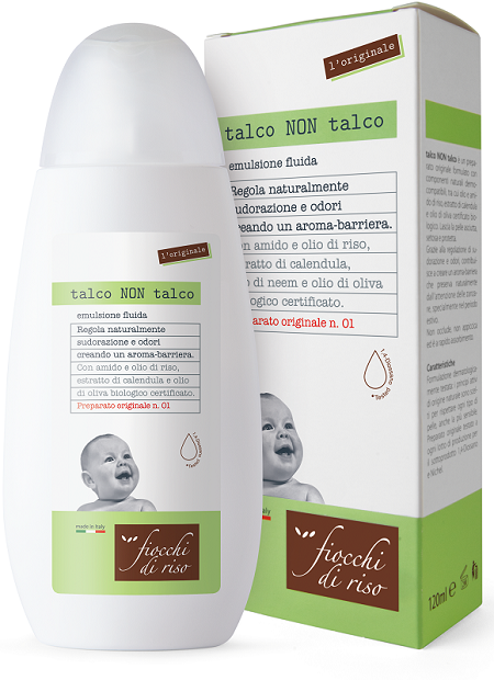 FIOCCHI DI RISO TALCO NON TALCO 120 ML - Farmacia Dott. Pasquale Russo