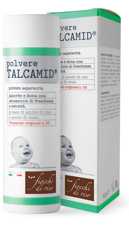 TALCAMID POLVERE FDR 50 G - Farmacia Dott. Pasquale Russo
