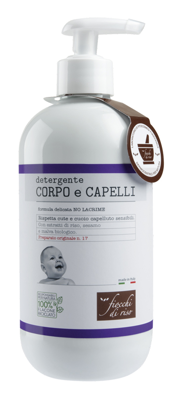 FIOCCHI DI RISO DETERGENTE CAPELLI E CORPO 400 ML - Farmacia Dott. Pasquale Russo