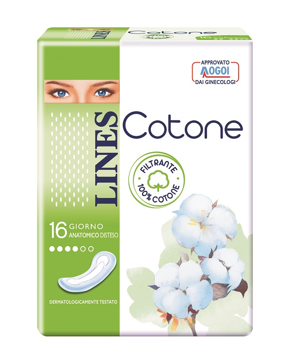 LINES COTONE NON ULTRA ANATOMICI DISTESI 16 PEZZI - Farmacia Dott. Pasquale Russo