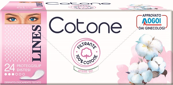 LINES COTONE PROTEGGISLIP DISTESI 24 PEZZI - Farmacia Dott. Pasquale Russo