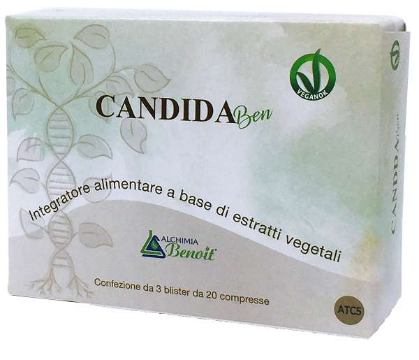 CANDIDA BEN 60 TAVOLETTE - Farmacia Dott. Pasquale Russo