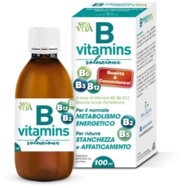 SANAVITA B VITAMINS SOLUZIONE 100 ML - Farmacia Dott. Pasquale Russo