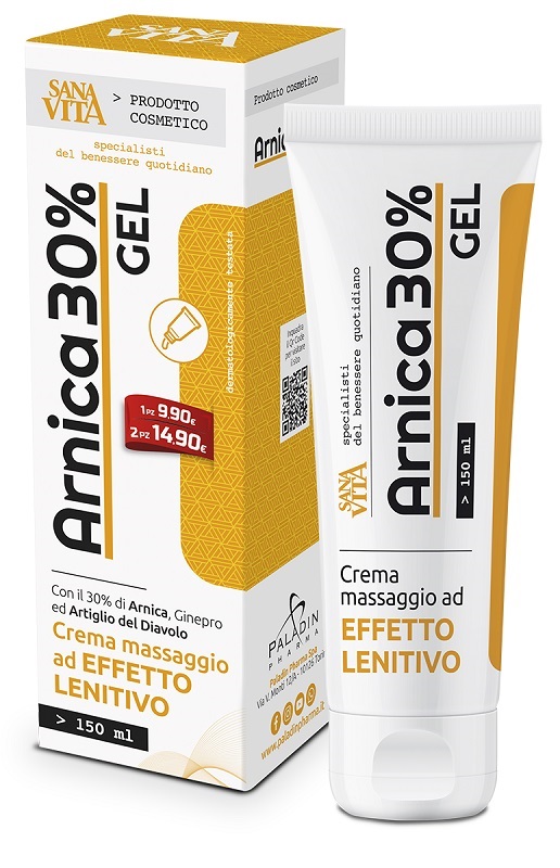SANAVITA ARNICA 30% GEL 150 ML - Farmacia Dott. Pasquale Russo