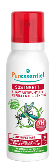 PURESSENTIEL SPRAY ANTIPUNTURA SOS INSETTI PMC 75 ML - Farmacia Dott. Pasquale Russo