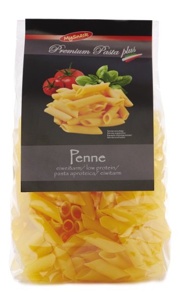 MY SNACK PREMIUM PLUS PASTA APROTEICA PENNE 500 G - Farmacia Dott. Pasquale Russo