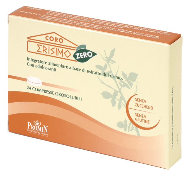 CORO ERISIMO ZERO 24 COMPRESSE OROSOLUBILI - Farmacia Dott. Pasquale Russo