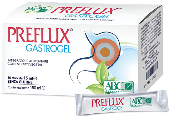 PREFLUX GASTROGEL 10 STICK PACK DA 15 ML - Farmacia Dott. Pasquale Russo