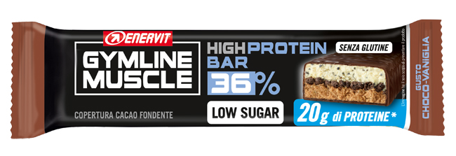 GYMLINE 20 G PROTEINBAR CHOCO/VANIGLIA 55 G - Farmacia Dott. Pasquale Russo