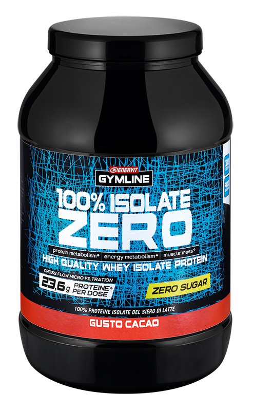GYMLINE 100% WHEY ISO ZERO CACAO 900 G - Farmacia Dott. Pasquale Russo