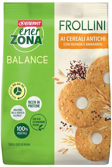 ENERZONA FROLLINI VEG CEREALI ANTICHI 250 G - Farmacia Dott. Pasquale Russo