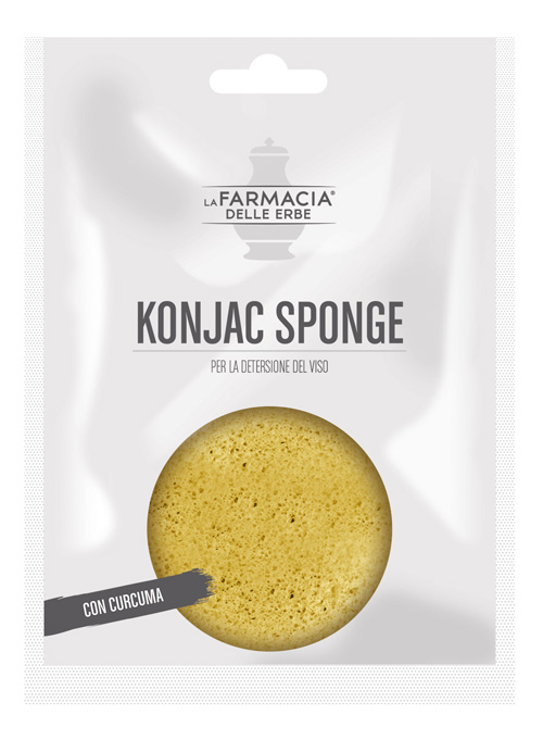 FDE KONJAC SPONGE CURCUMA 1 PEZZO - Farmacia Dott. Pasquale Russo