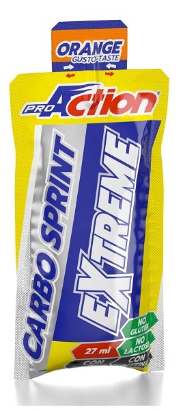 PROACTION CARBOSPRINT EXTREME ORANGE GEL 27 ML - Farmacia Dott. Pasquale Russo