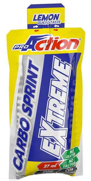 PROACTION CARBOSPRINT EXTREME LEMON GEL 27 ML - Farmacia Dott. Pasquale Russo