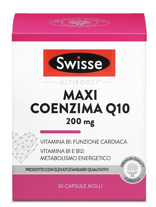 SWISSE MAXI COENZIMA Q10 200 MG 30 CAPSULE - Farmacia Dott. Pasquale Russo